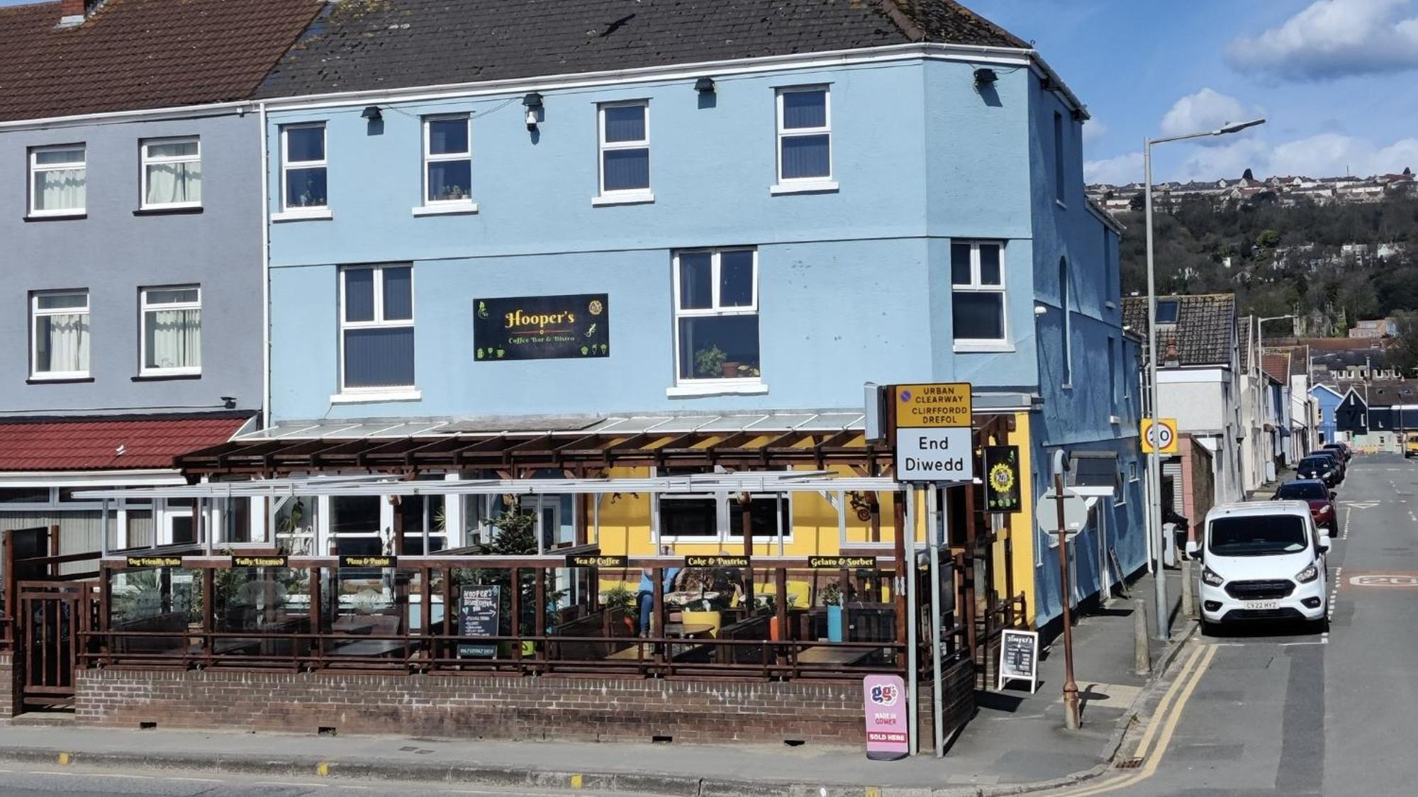 Hoopers Sandy Beach Guest Rooms Swansea Bagian luar foto
